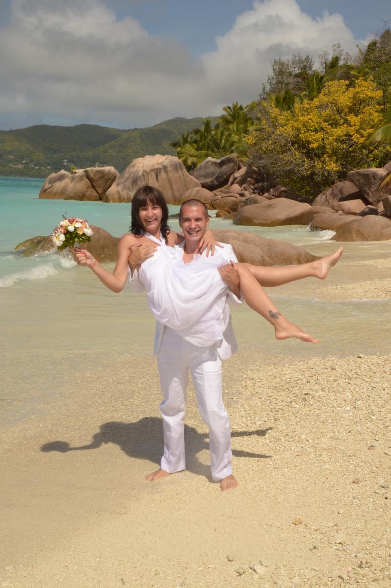 Photo Mariage aux Seychelles de Marina & Anthony